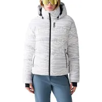 Colmar - Giacca da sci calda e impermeabile da donna - Ladies Ski Down Jacket Artic per Donne in Pelle - Taglia 38 FR - Bianco