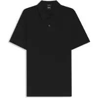 BOSS per uomo. 50553564 Polo Pallas nera (S), Nero, Casual, Cotone, Manica corta