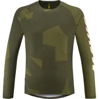 Mavic Deemax Enduro L/S Jersey Maglietta da ciclismo Uomo (M, marrone)