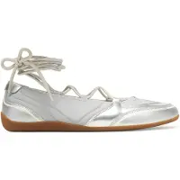Karl Lagerfeld JEANS Ballerina con cinturino 'Altia' argento