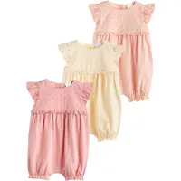 Next Tutina / body per bambino giallo pastello / albicocca / rosa