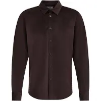 We fashion Shirt Dark Brown Taglia: S | Camicie Casual Outlet | Uomo | Marrone