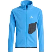 Adidas Kid's MT Full Zip Fleece Giacca in pile Bambini (128, blu)