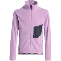 Adidas Kid's MT Full Zip Fleece Giacca in pile Bambini (128, fuchsia/lilla)