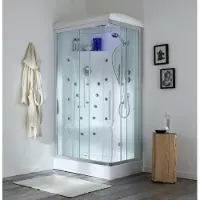 KIAMAMI VALENTINA Cabina doccia idromassaggio 70x110 sinistra | Iride