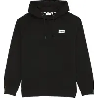 FILA Zeddam Logo Hoodie Black Taglia: XL | Felpe con cappuccio Outlet | Uomo | Nero