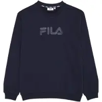 FILA Unisex Zanten Logo Crew Sweat Black Iris Taglia: S | Maglioni a maglia Outlet | Unisex | Nero