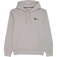 FILA Zwickau Graphic Logo Hoodie Ultimate Gray Taglia: M | Felpe con cappuccio Outlet | Uomo | Grigio