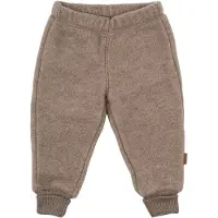 Mikk-Line Kid's Wool Pants Pantaloni in pile Bambini (86, marrone)