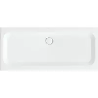 Bette Receveur de douche rectangulaire BetteUltra avec support de baignoire minimum, 1700x750x35mm, BetteGlasur Plus, 5996-000PLUS,T1, 5996-000PLUS,T1
