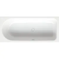 Bette BetteOcean Low-Line Baignoires rectangulaires, trop-plein à l'avant, côté pieds à droite, 1600x700x380mm, 8831-000Plus, 8831-000Plus