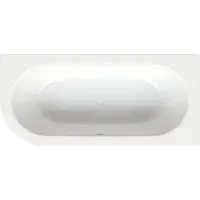 Bette BetteStarlet V Baignoire à encastrer, forme spéciale, 2 places, forme intérieure ovale, coin à droite, 1850x850x420mm, 6700-000Plus, 6700-000Plus