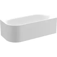 Bette BetteLux Oval V Silhouette Baignoires d'angle, 2 inclinaisons du dossier, installation dans le coin droit, 1750x800x450mm, 3435-000CELVS, 3435-000CELVS