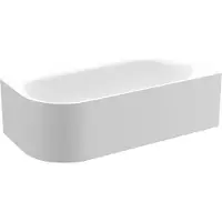 Bette BetteLux Oval V Silhouette Baignoires d'angle, 2 inclinaisons du dossier, installation dans le coin droit, 1950x950x450mm, 3437-000CELVS, 3437-000CELVS