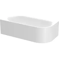 Bette BetteLux Oval IV Silhouette Baignoires d'angle, 2 inclinaisons du dossier, installation dans le coin gauche, 1950x950x450mm, 3427-000CERVS, 3427-000CERVS