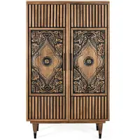 GINER Y COLOMER Credenza in legno di mango Kiran, 150 cm x 90 cm x 43 cm Giner y Colomer