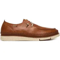 Pikolinos per uomo. M6L-4274C1 Scarpe in pelle marrone San Juan (44), Basso, Stringhe, Casual