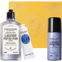 L'Occitane Set Lavande Gel 250ml Desodorante Roll-On 50ml Hands Karite 30ml