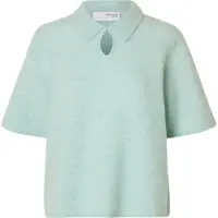 Selected Top A Maglia Donne Blu S
