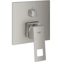 GROHE Eurocube Mitigeur monocommandé, avec inverseur 3 voies, 24094DC0, 24094DC0