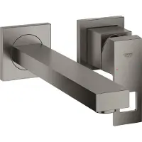 GROHE Eurocube Mélangeur lavabo 2 trous, montage encastré, saillie 231mm, 23447AL0, 23447AL0