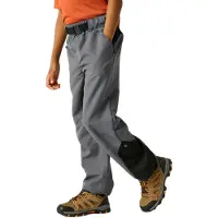 Regatta Kid's Sorcer Mountain Trousers VII Pantaloni da trekking Bambini (9-10 Years, blu/grigio)