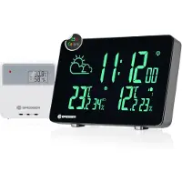 Bresser Stazione meteorologica con sensore esterno wireless, cambio colore, 256 colori