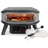 Cozze 13 Forno elettrico per pizza Premium Rotate con pietra girevole