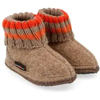 Haflinger Kids Paul Pantofole Bambini (28, marrone)