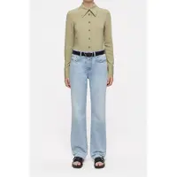 Closed Slim Blouse Sage Tea Taglia: L | Maglie a manica lunga Outlet | Donna | Verde