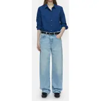 Closed Boyfriend Shirt Dark Blue Taglia: XS | Maglie a manica lunga Outlet | Donna | Blu