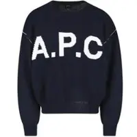 APC A. P.C. Pullover in misto lana con logo
