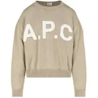 APC A. P.C. Pullover in misto lana con logo