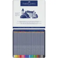 Faber-Castell Scatola Di Metallo 24 Acquerelli