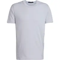 Adidas D4T Workout 3 Stripes T-Shirt Maglia funzionale Uomo (L, grigio)