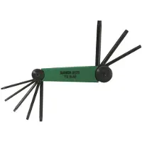 Bahco Set Di Chiavi Torx Set Of 8 Phosphated Torx Keys In Blade