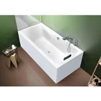 Riho Lugo Baignoire rectangulaire, version gauche, PlugPlay, 2 places, blanc, B135015005, B135015005