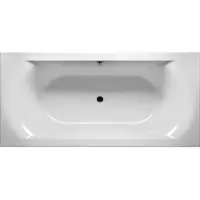 Riho Linares Baignoires rectangulaires, version droite, variante Plug&Play, 2 places, blanc brillant, B144011005, B144011005