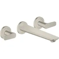 Axor hansgrohe Citterio C robinetterie de baignoire 3 trous encastrée pour montage mural, Cubic cut, 49483800, 49483800