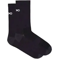 POC Cadence Road Long Socks Calze da ciclismo (40-42 - M, blu/nero)
