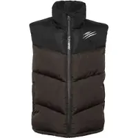 Plein sport Gilet cioccolato / nero / bianco