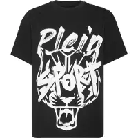 Plein sport Maglietta nero / bianco