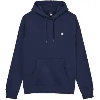 Element - Felpa con cappuccio - Icon Embroidery Hooded Sweatshirt Eclipse Navy per Uomo in Cotone - Taglia M - Blu navy