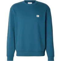 Calvin Klein Ls 350terry Sweatshirt Navy Teal Taglia: M | Maglioni a maglia Outlet | Uomo | Ciano