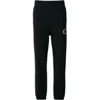 Calvin Klein Pantaloni borgogna / nero / bianco