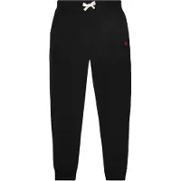 Ralph Lauren per ragazzo. 323720897002 Pantaloni da jogging in pile nero ((S) 6/7años= 136/138cm), Casual, Cotone, moda per bambini