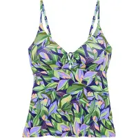 s.Oliver Top per tankini navy / blu colomba / menta / verde chiaro