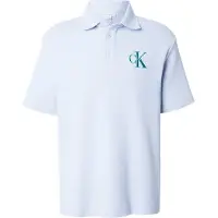 Calvin Klein Ss Chunky Pique Relaxed Polo Xenon Blue Taglia: S | Polo Outlet | Uomo | Blu