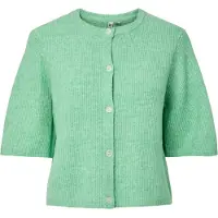 Pieces Cardigan A Maglia | Verde | L