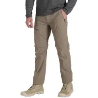 Craghoppers Nosilife Pro Convertible Trousers III Pantaloni zip off Uomo (28 - Short, grigio)